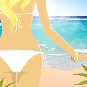 Sensual Beach Tease